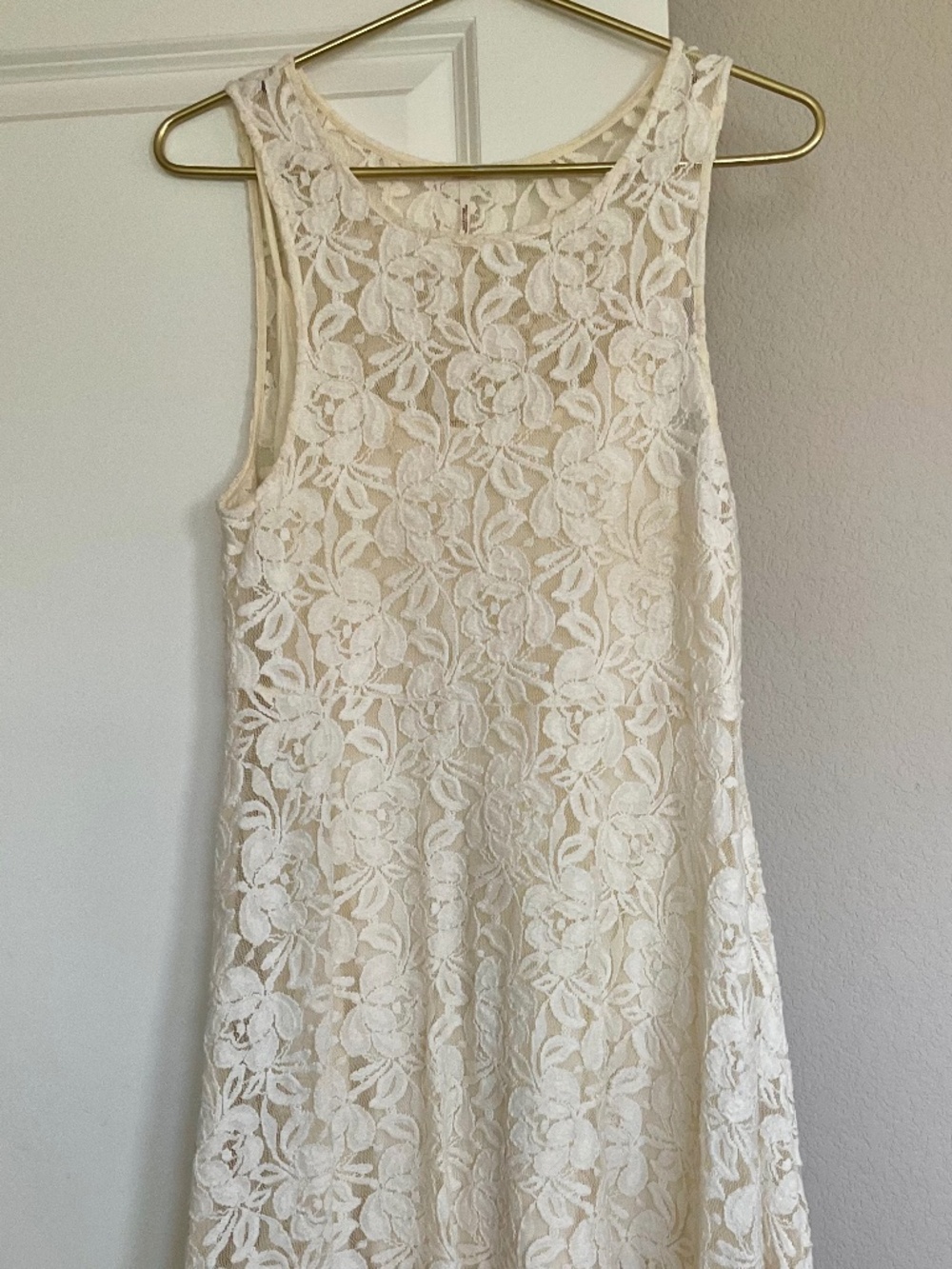 Off white lace dress